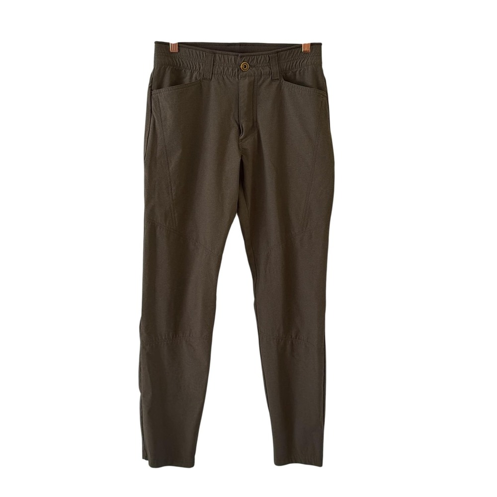 Kuhl Deceptr Pants Mens 30x32 Green Stretch Lightweight Hiking UPF 50 Travel